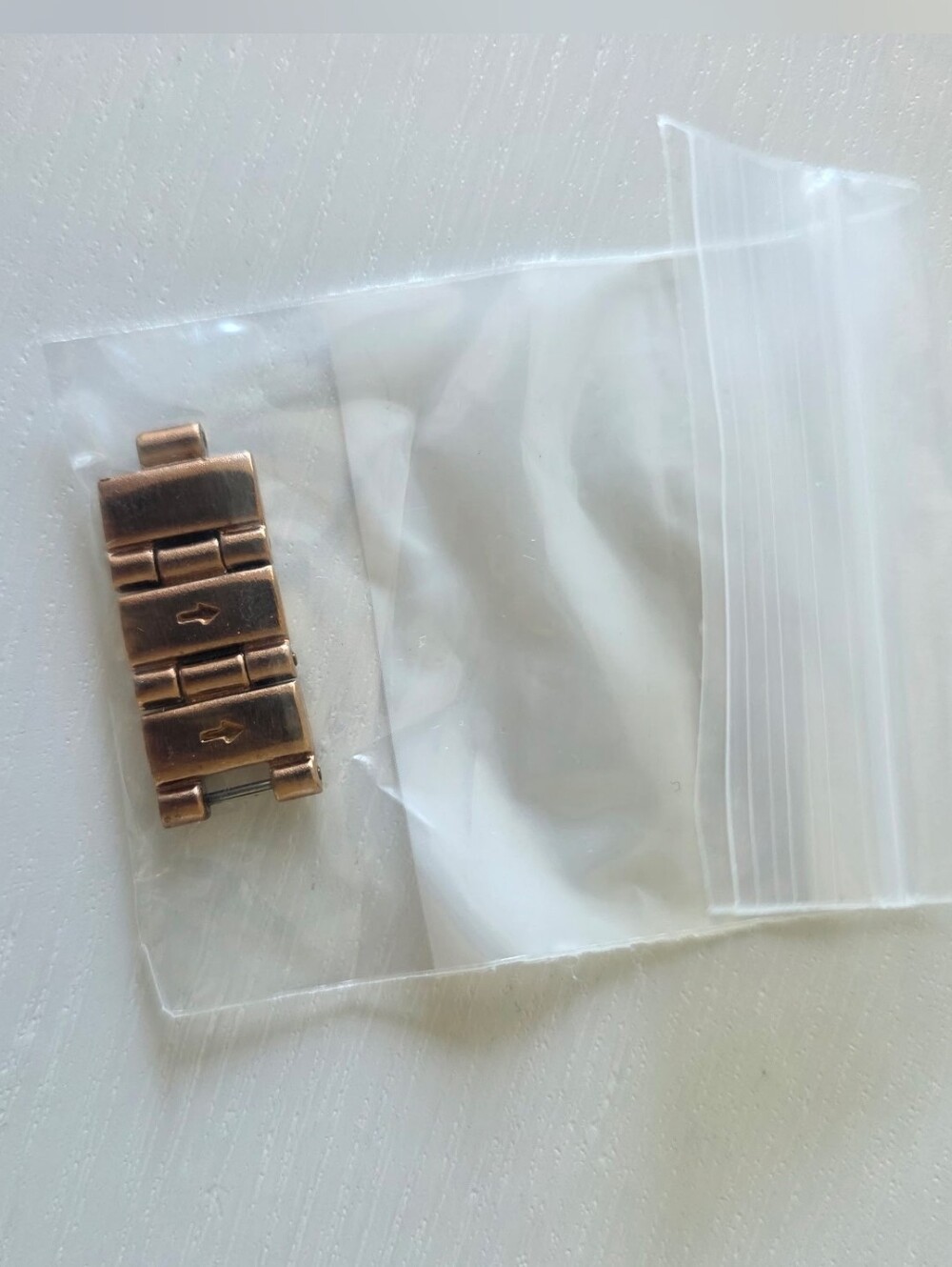 NWOT ~ Anne Klein Rose Gold Crystal Accent Women's Watch - Picture 6 of 9
